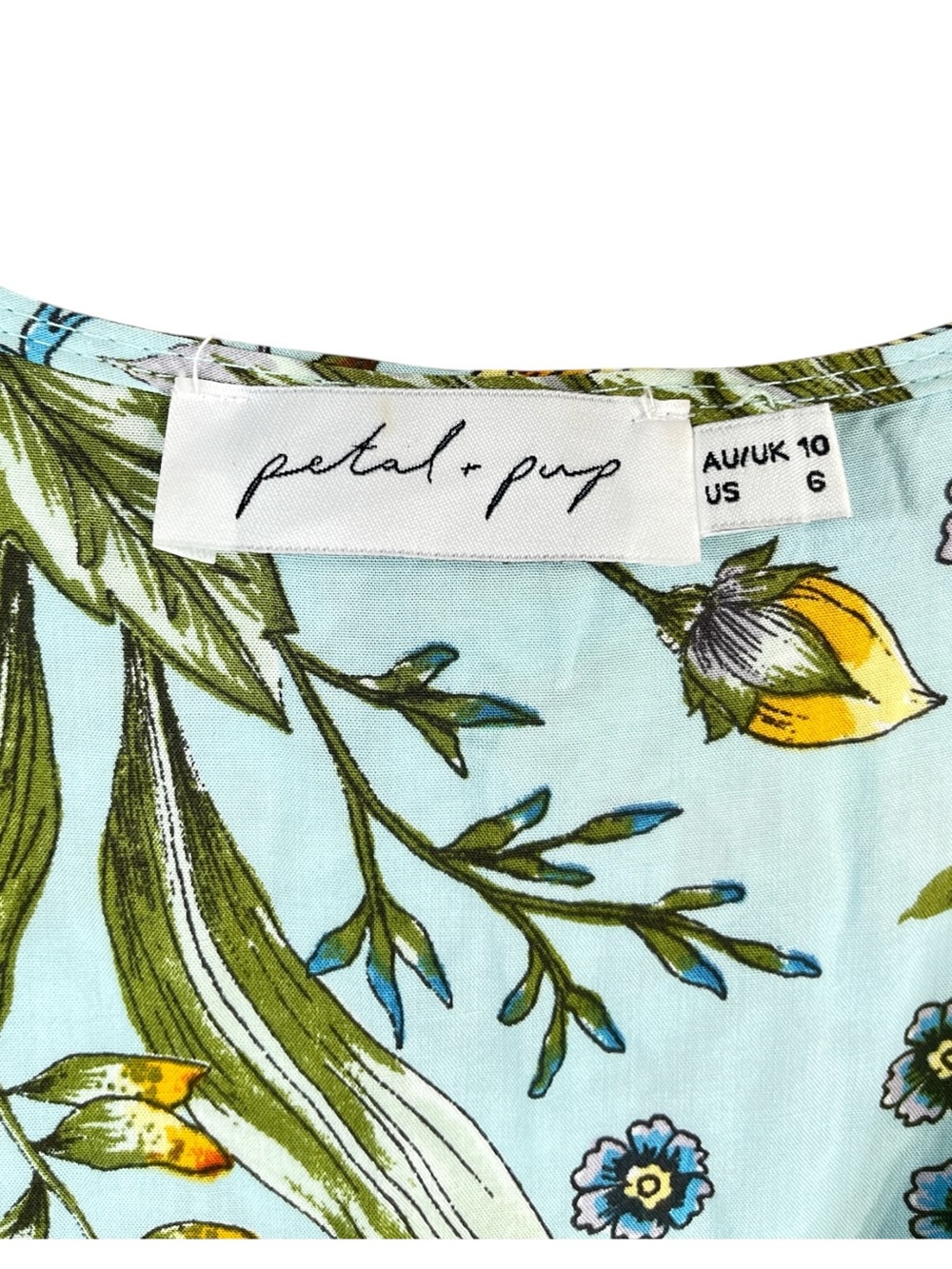 Petal & Pup Arabella Floral High-Low Dress Size 6 - Picture 4 of 6